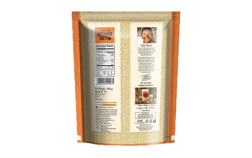 Organic Tattva Suji    Pack  500 grams